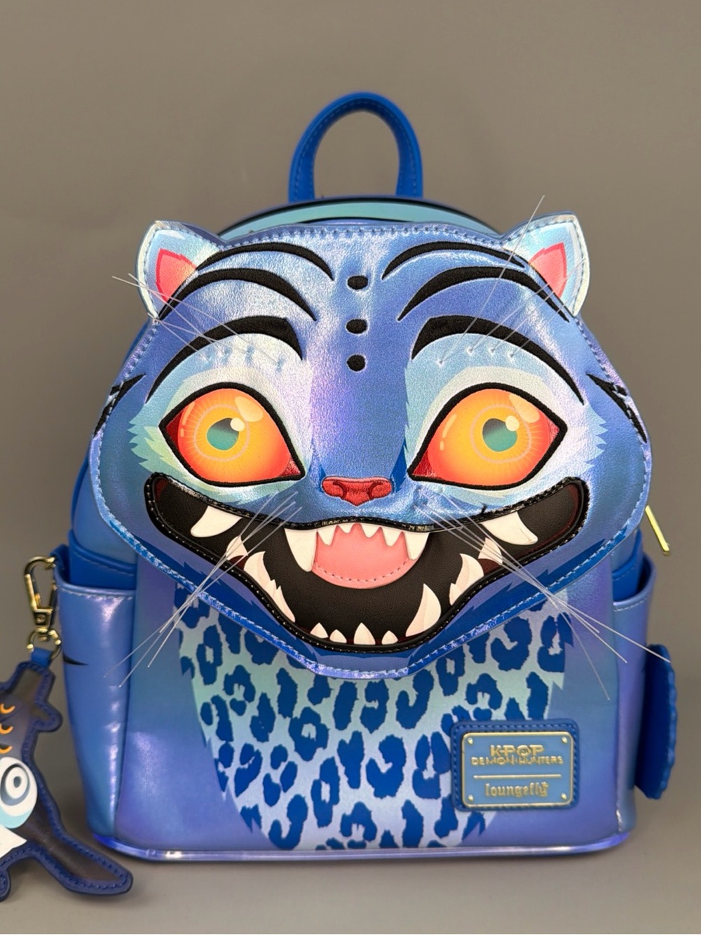Loungefly KPop Demon Hunters Derpy Cosplay Glow In The Dark Mini Backpack